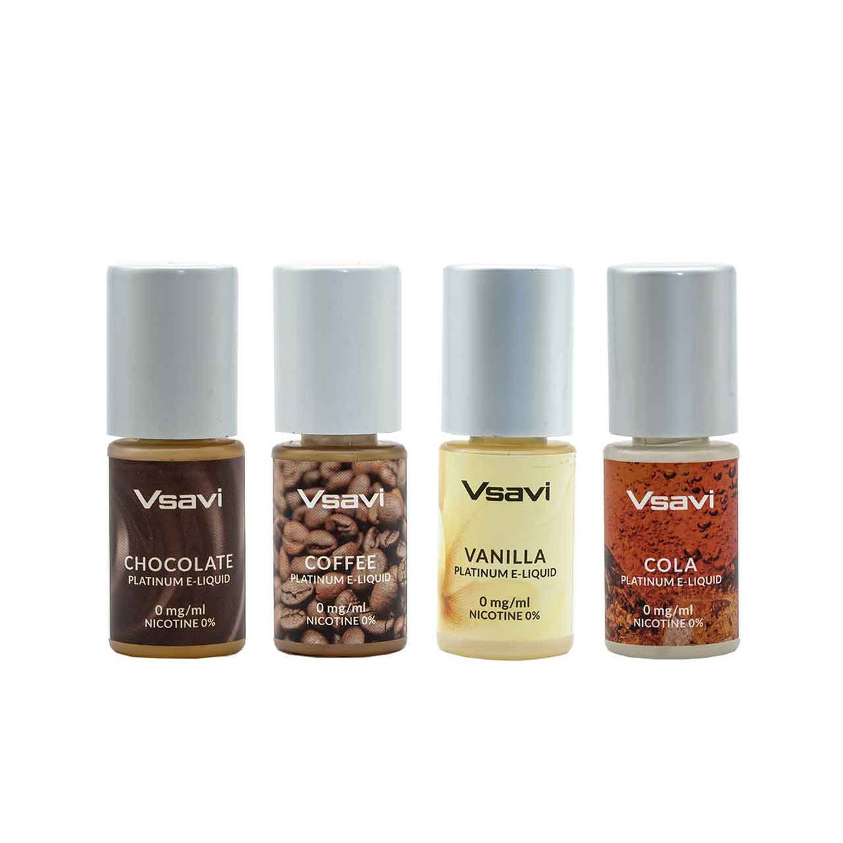Vsavi Platinum 10ml E-Liquid Sample 4 Pack - 14.45!