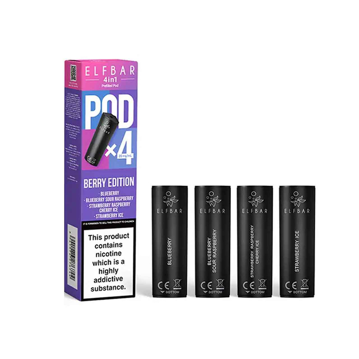 Elf Bar 4 in 1 Replacement Prefilled Vape Pods