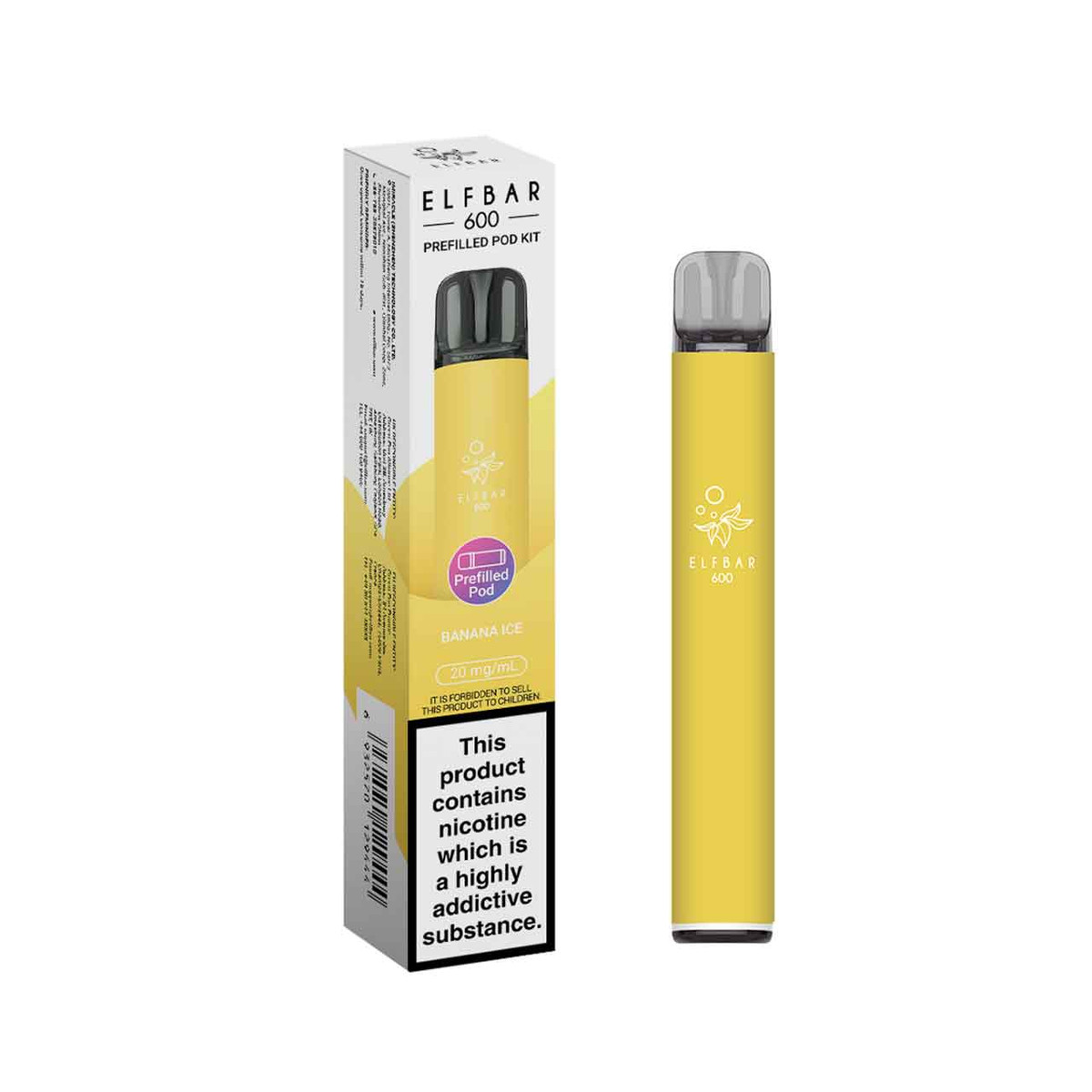 wie viel ml in elfbar 600 Elf Bar 600 Prefilled Pod Kit