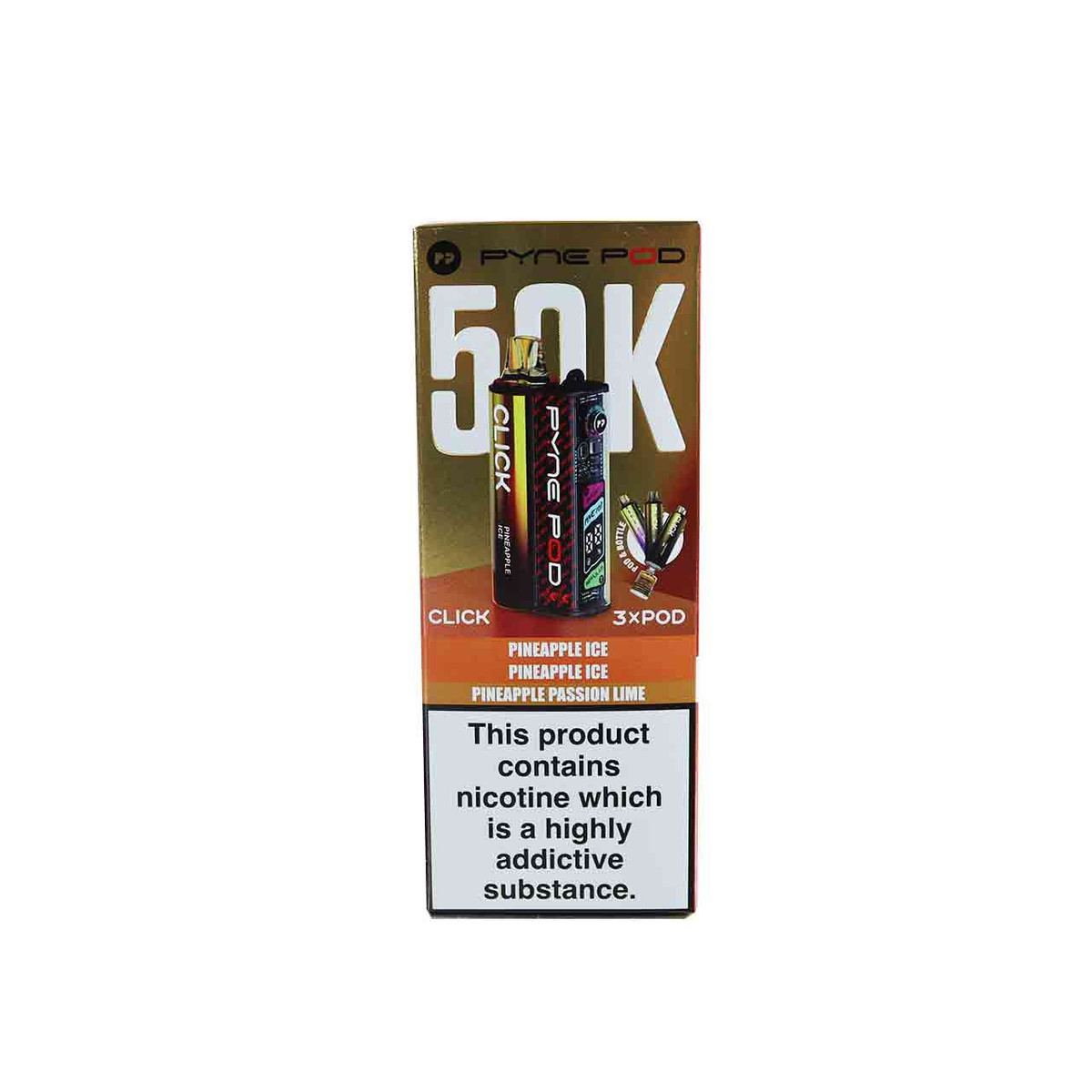 Pyne Pod Click 50K Vape Kit | 9.50 per Kit Pyne Pod Click 50K Vape Kit | 9.50 per Kit