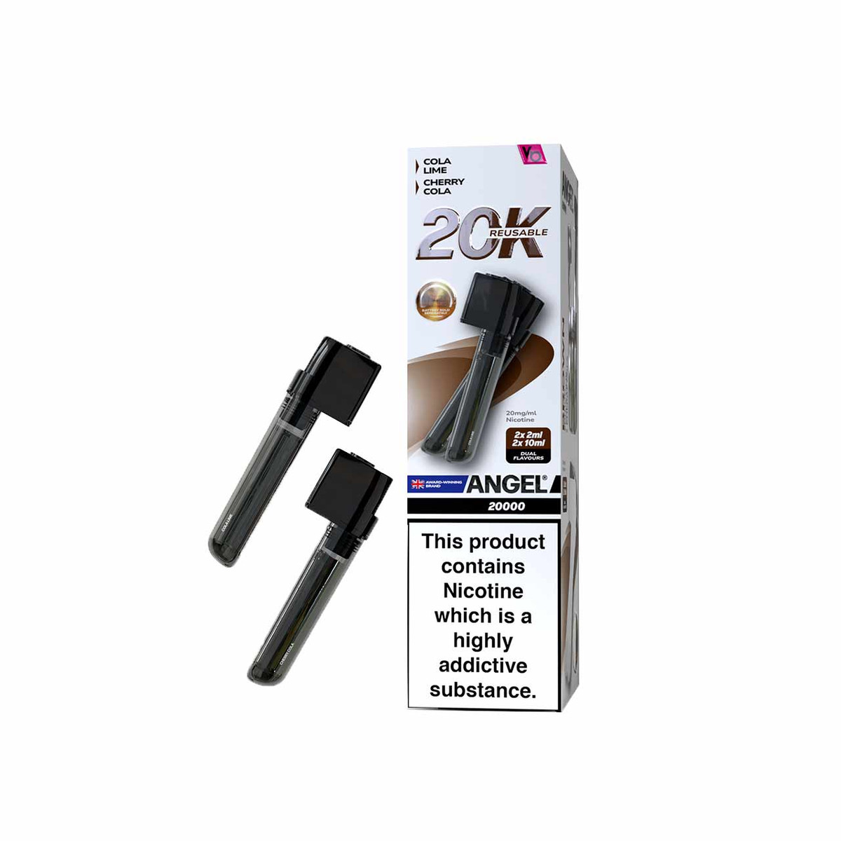 Vapes Bars Angel 20K Refill Packs – £7.30