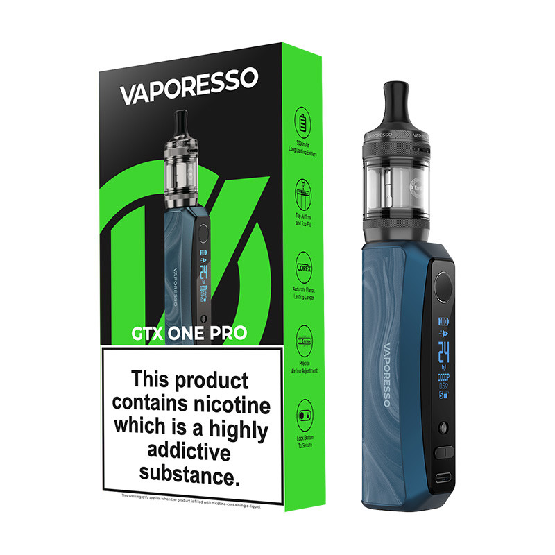 Vaporesso GTX One Pro Vape Kit UK | Adjustable Airflow & Mesh Coils
