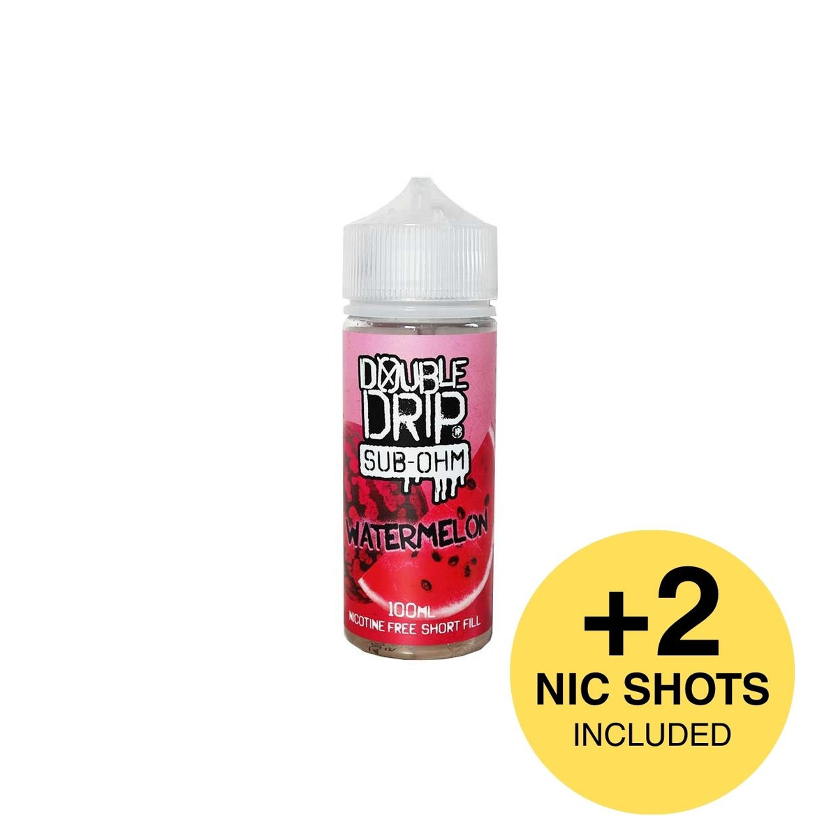Double Drip Watermelon 100ml Shortfill