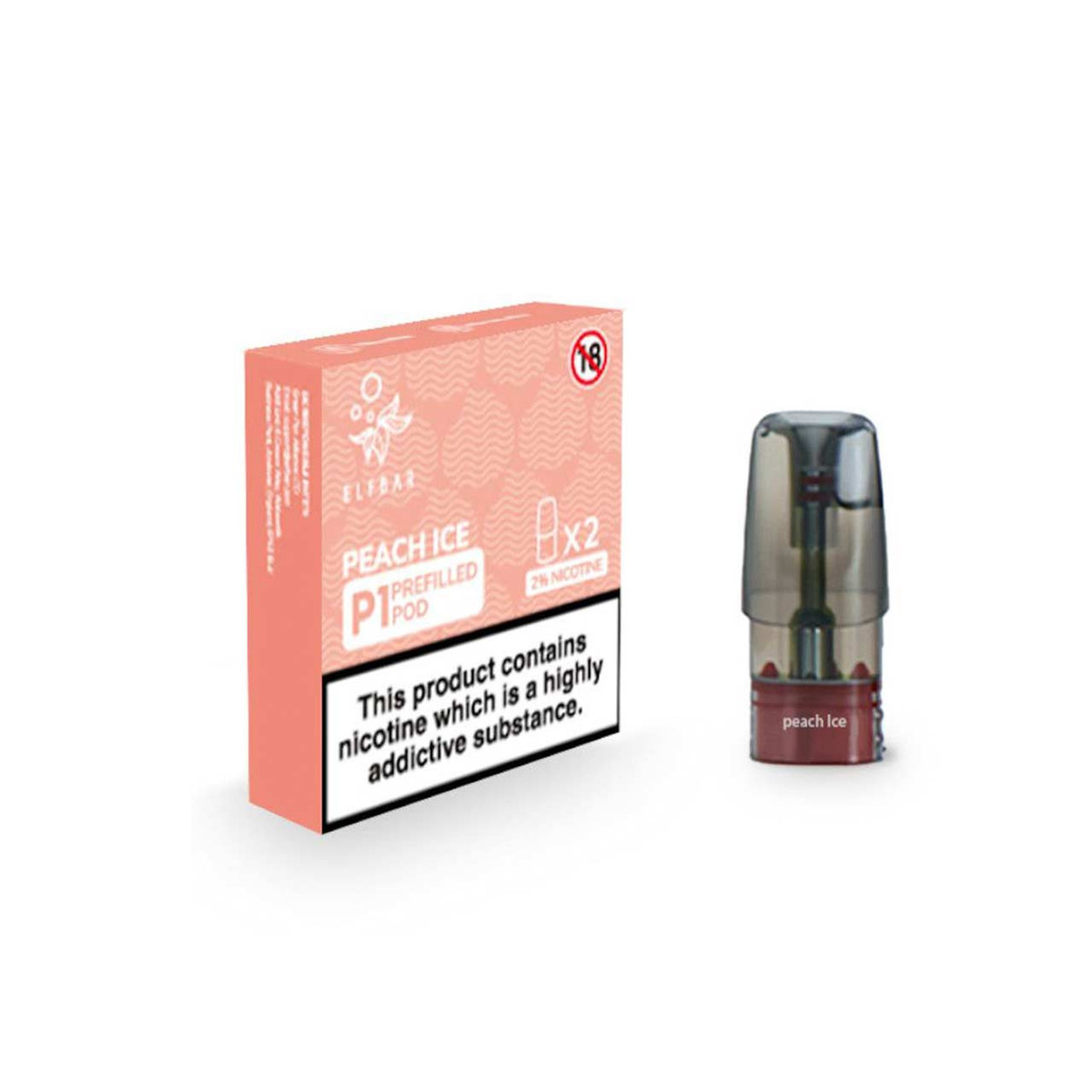 elfbar elfa master akku Elf Bar Mate 500 Refillable Replacement Pod - 3 Pack main image 1