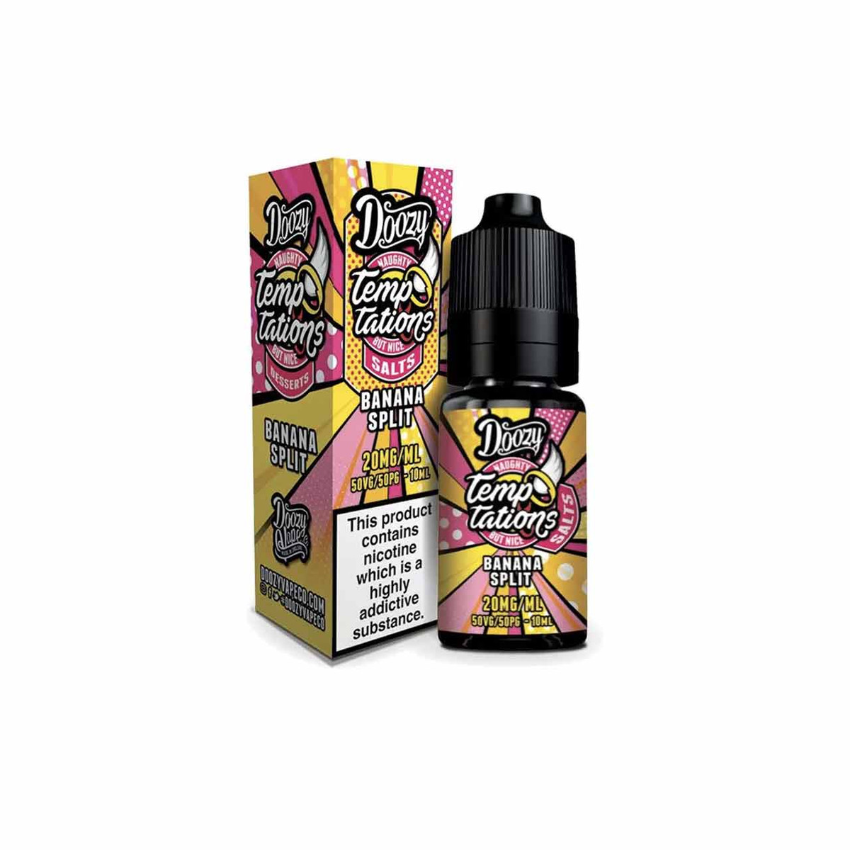 Banana Split Doozy Salts E-Liquid by Doozy Vape Co (10ml)