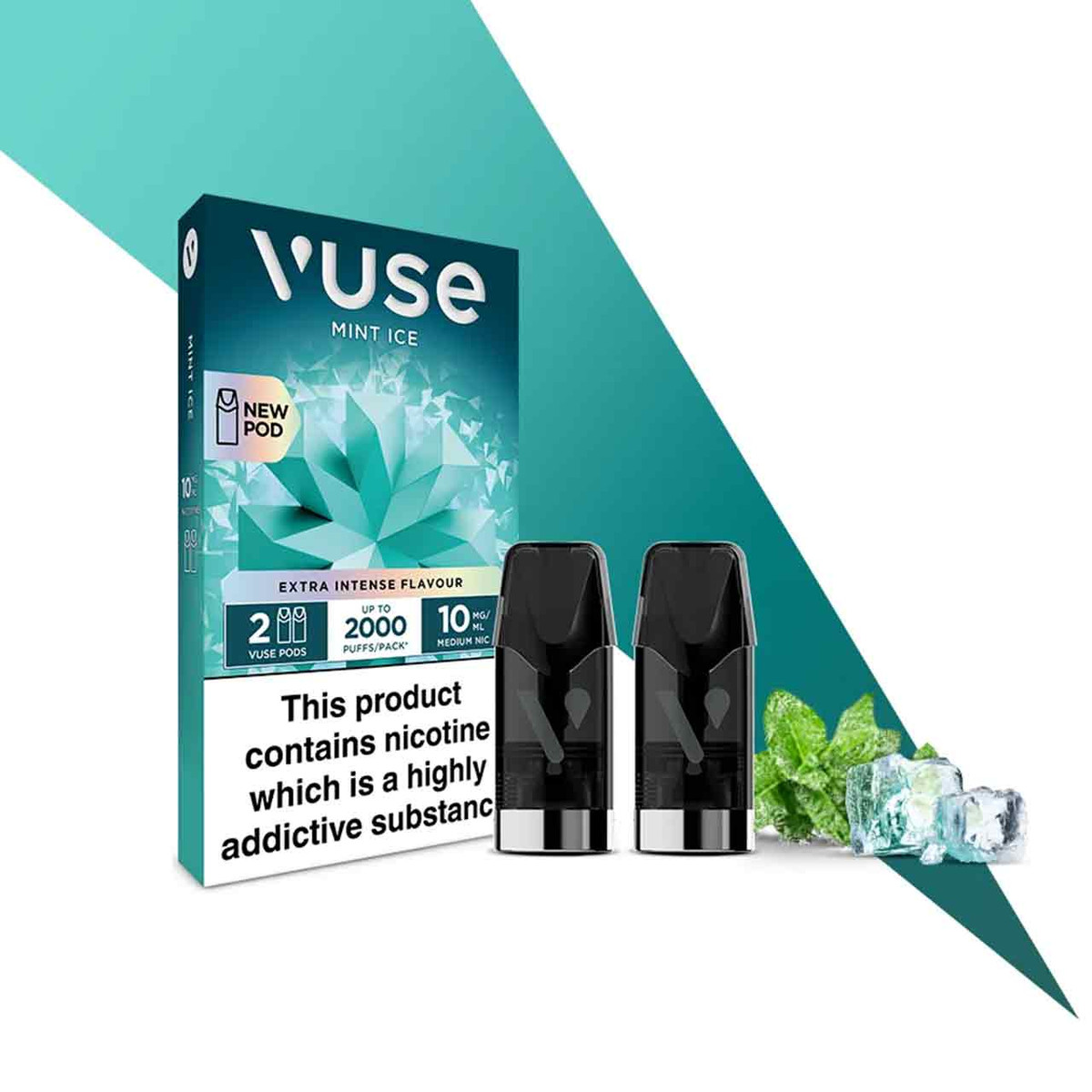 Vuse Extra Intense Mint Ice Flavour Pods