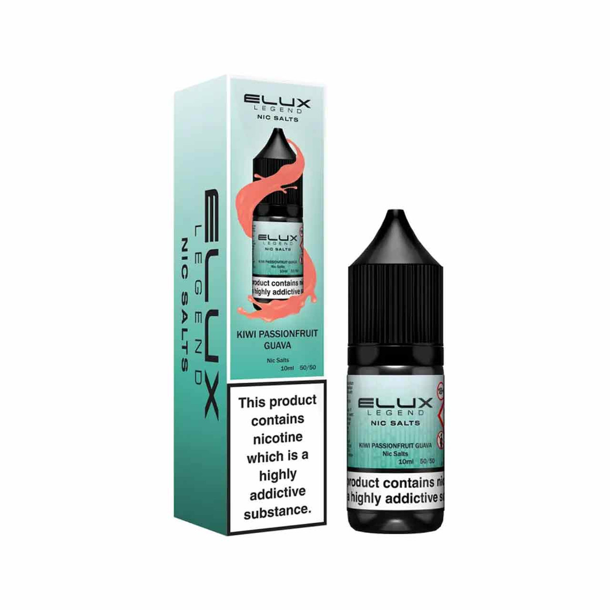 Elux Legend Nic Salt Kiwi Passionfruit Guava - 10mg and 20mg