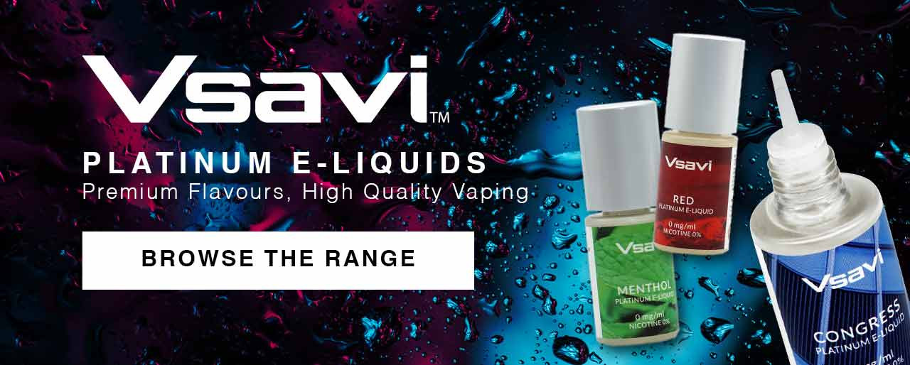 Vsavi Platinum E-Liquids. Premium Flavours, High Quality Vaping