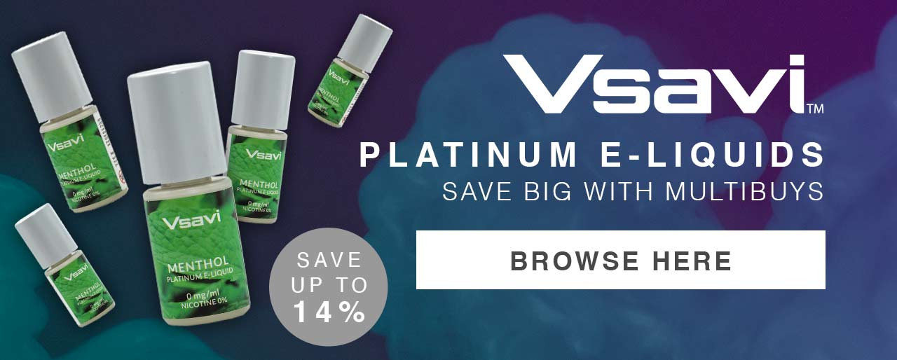 Vsavi PLatinum E-Liquids Save Big With Multibuys