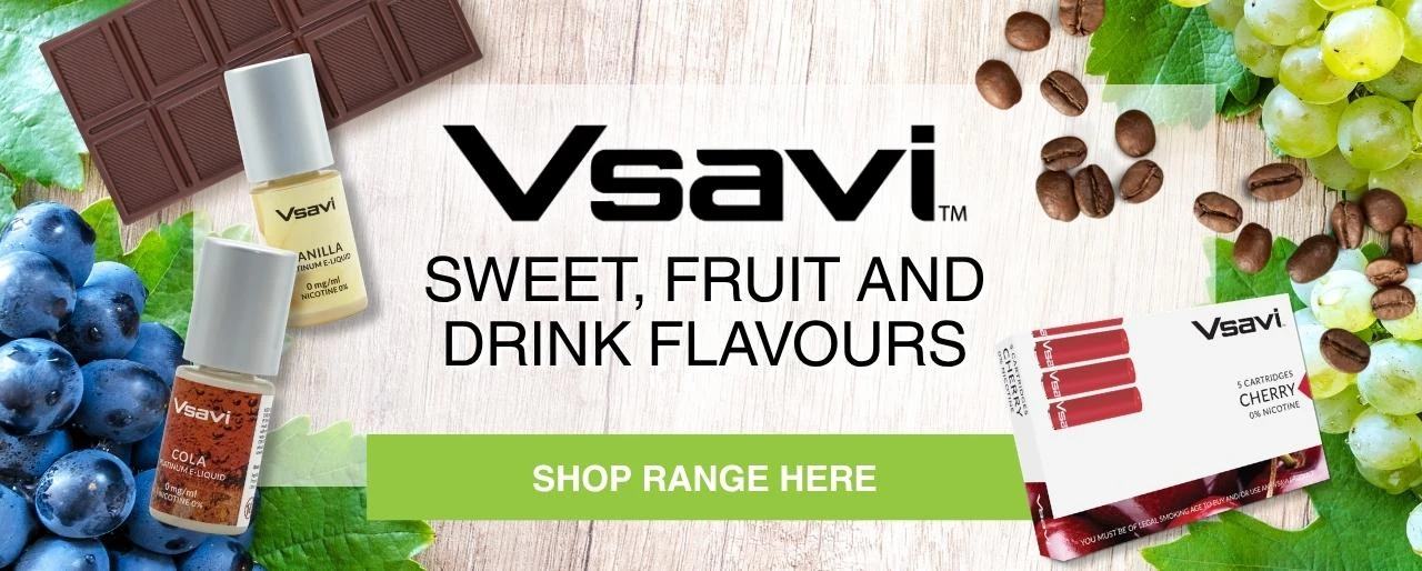 Vsavi Sweet, Fruit and Drink Flavours