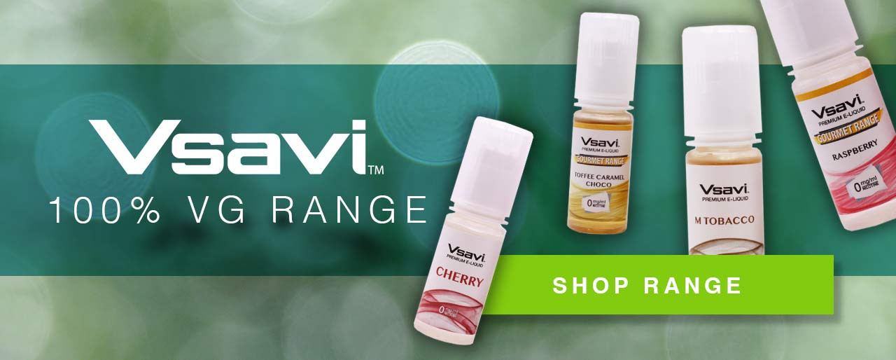 Vsavi 100 Percent VG Range Shop Range