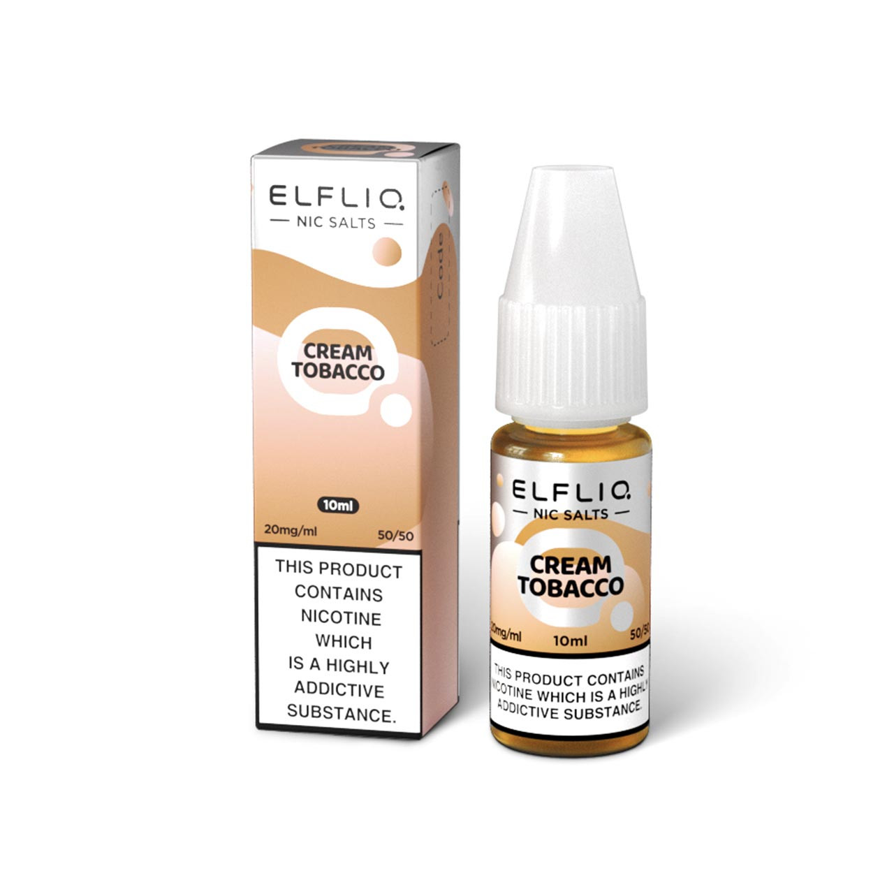 Elfliq Cream Tobacco 10ml E-Liquid from Elf Bar