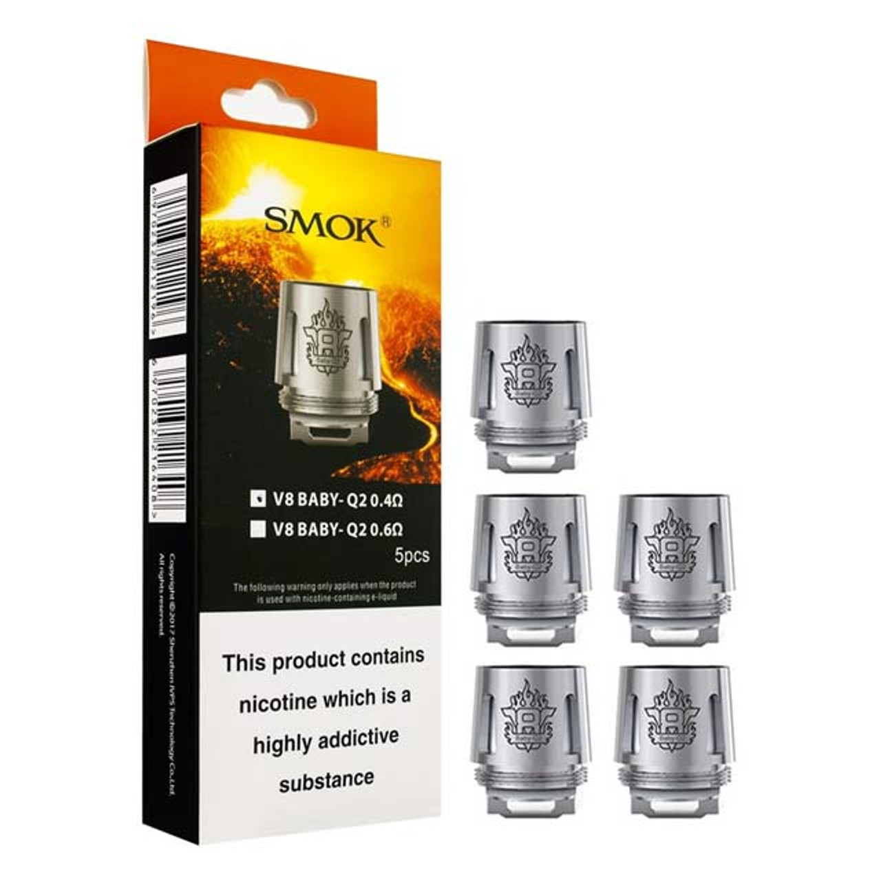 Smok Tfv8 Replacement Coil 3 Pack