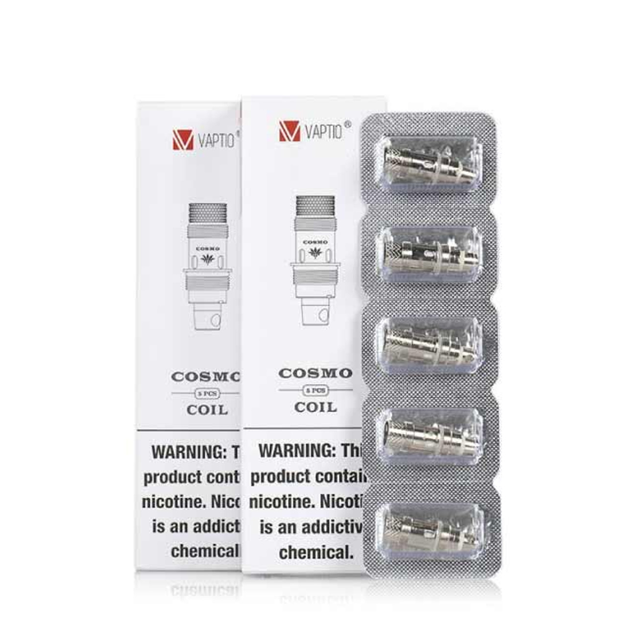 Vaptio Cosmo Replacement Coils 5-Pack