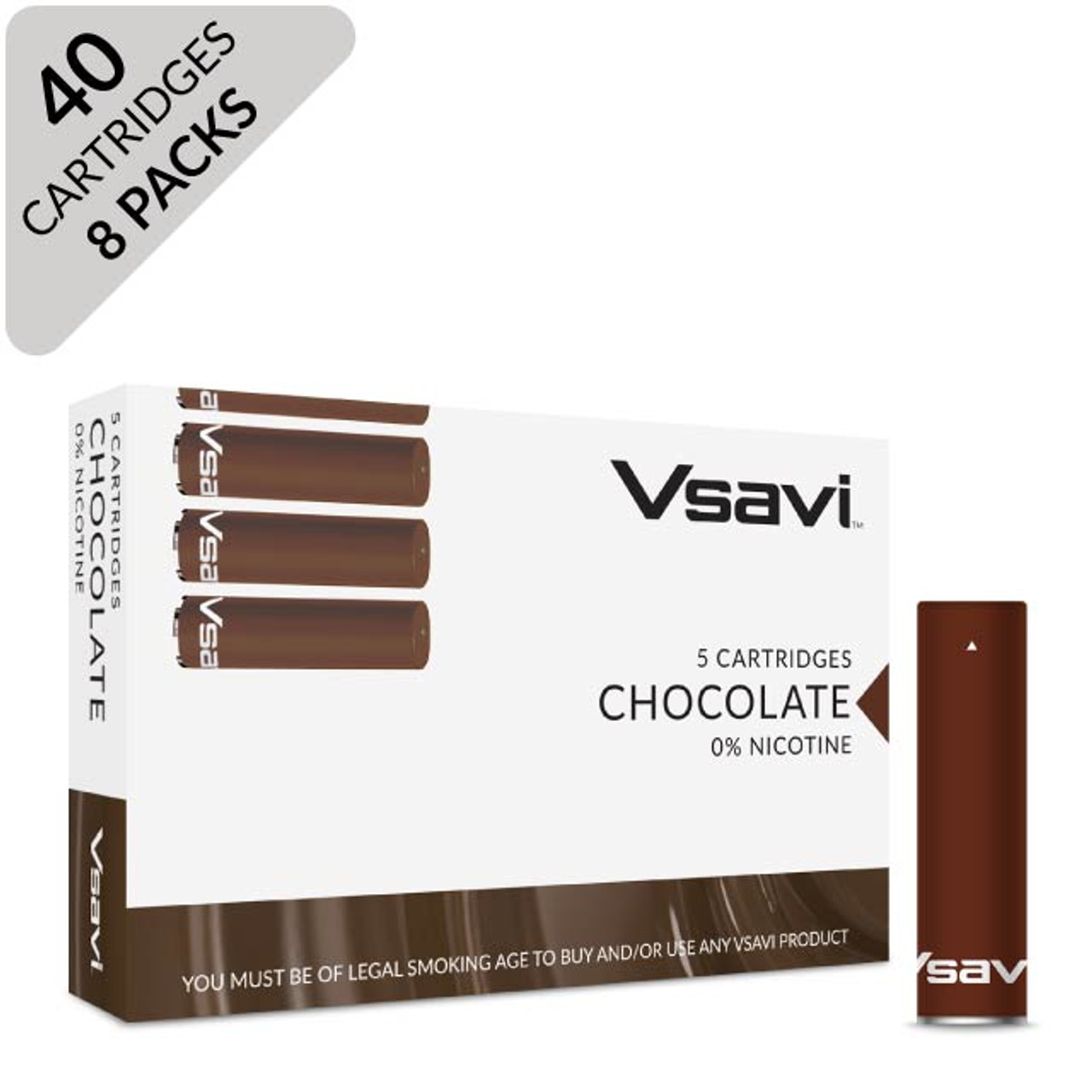 VSAVI Classic flavour pods 40 chocolate