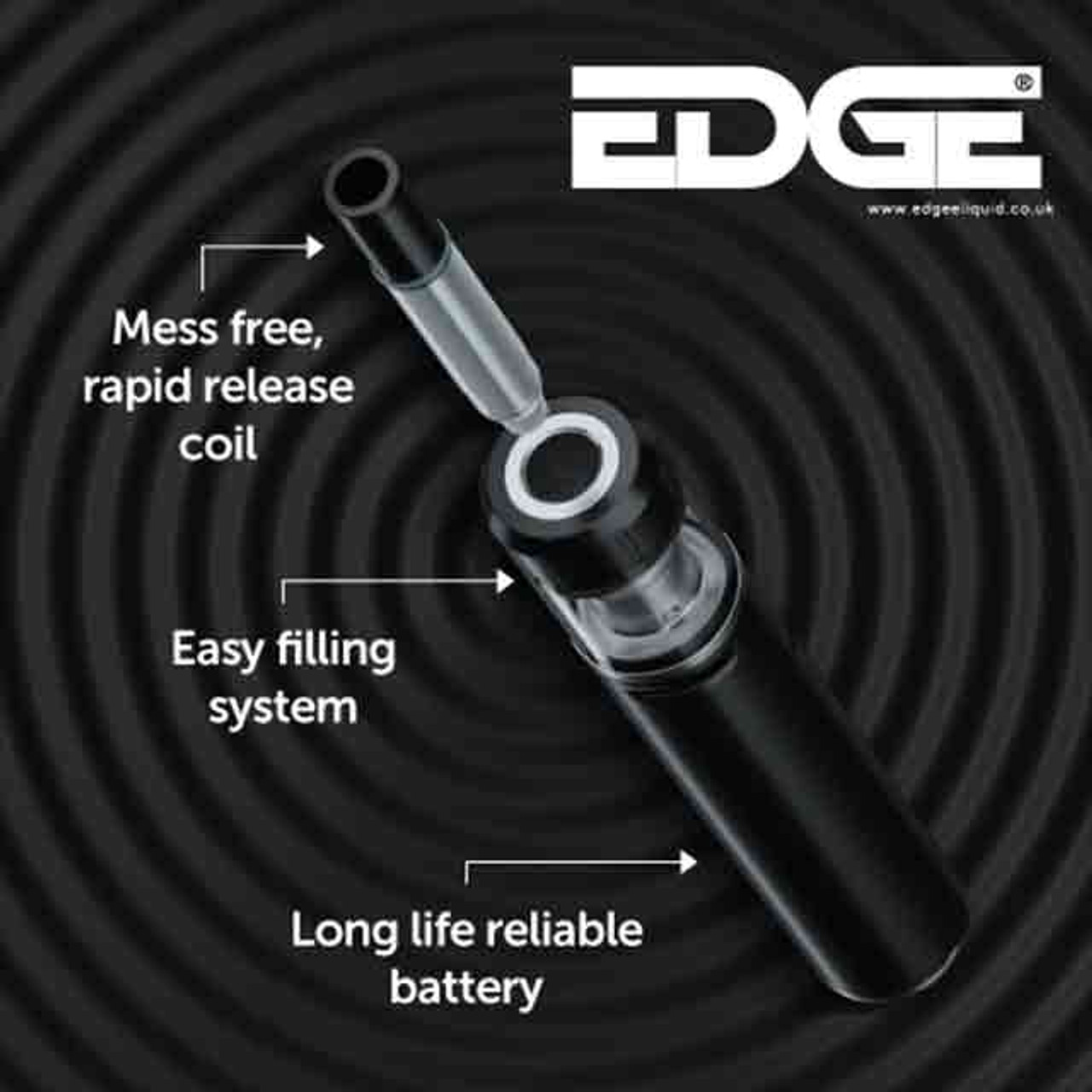 EDGE Pro Vape Pen components