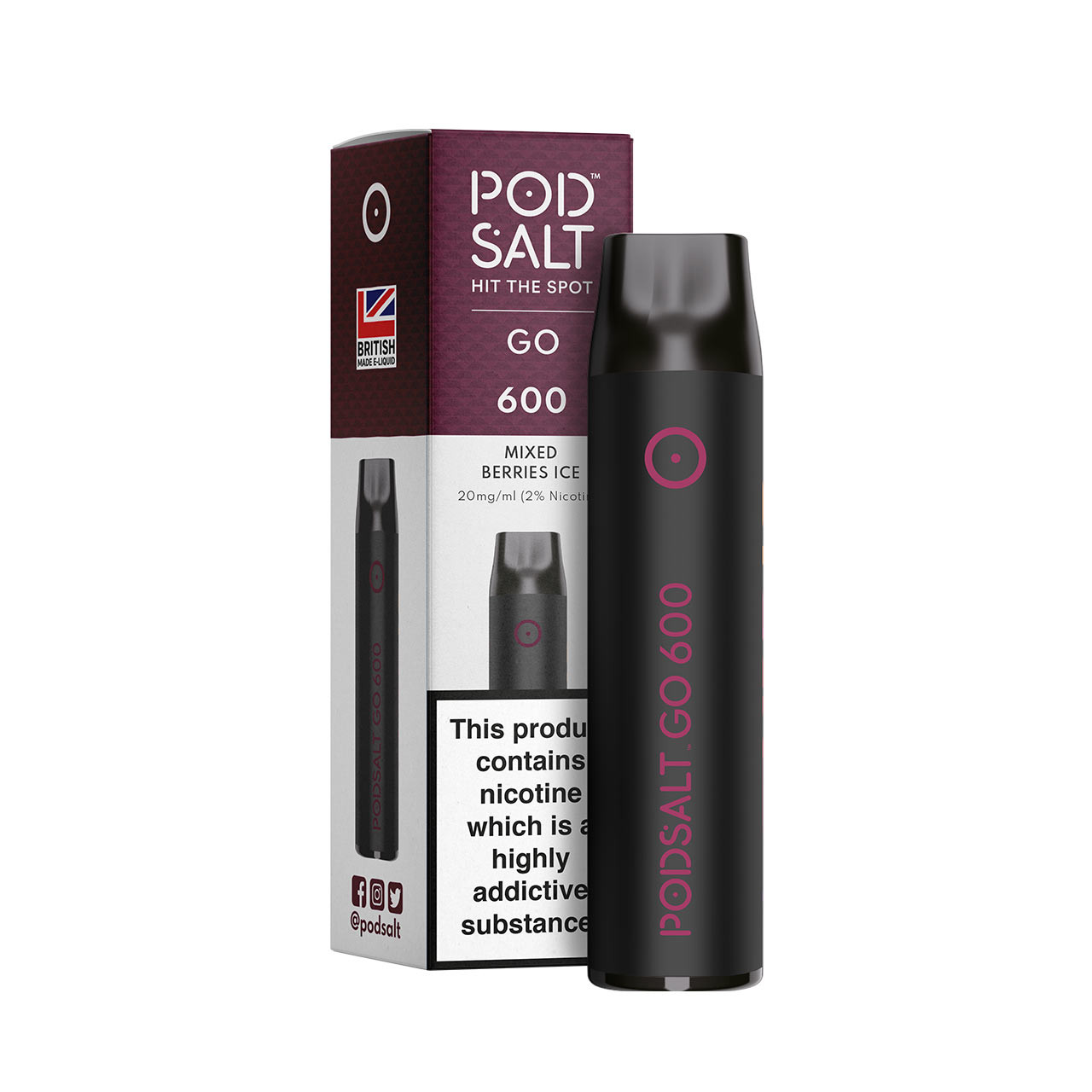 Pod Salt GO 600 Disposable Kit