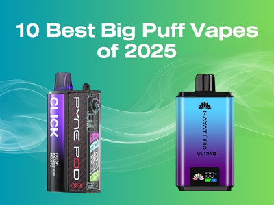10 Best Big Puff Vapes in the UK (2025) – TPD-Compliant Approved Kits