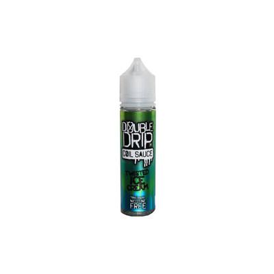 Double Drip Twisted Ice Cream Shortfill E-Liquid on a White Background