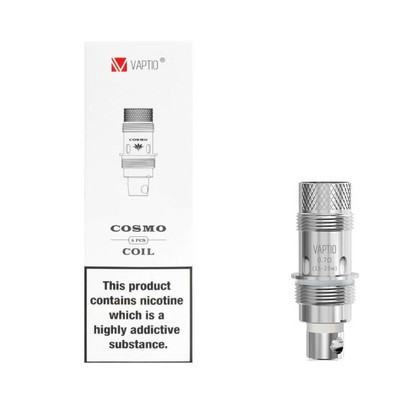 Vaptio Cosmo coil and packaging on a white background