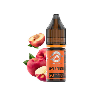 Vaporesso Deliciu Apple Peach Nic Salt Vape Juice bottle