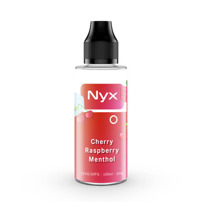 NYX Cherry Raspberry Menthol Shortfill E-Liquid 100ml