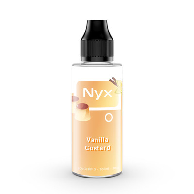 NYX Vanilla Custard Shortfill E-Liquid 100ml