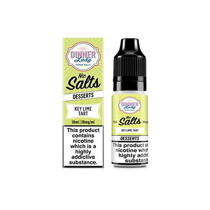 Dinner Lady Key Lime Tart Nic Salt