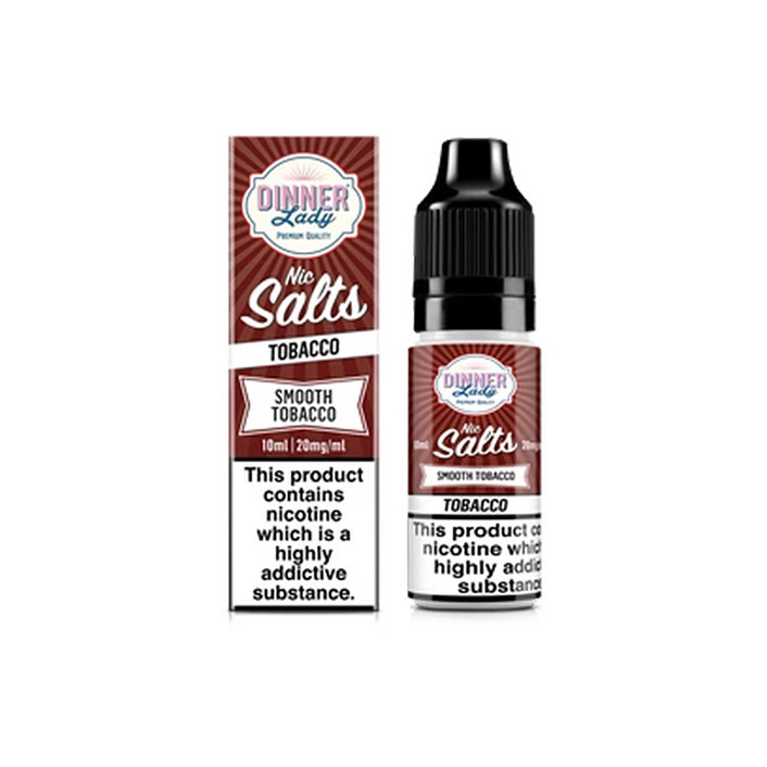 dinner lady tobacco Smooth Nic Salt Mint Tobacco Nic Salt by
