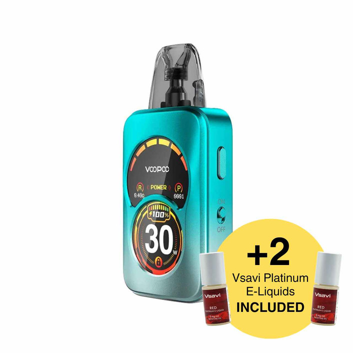 Voopoo Argus A with Vsavi Platinum vape juice bundle