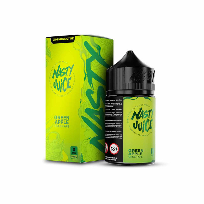 Nasty Juice Green Ape E-Liquid Shortfill 50ml