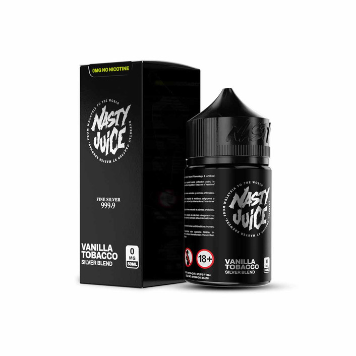 Nasty Juice Silver Blend E-Liquid Shortfill 50ml