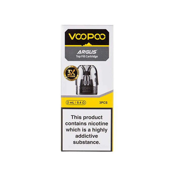 Voopoo Argus Top Fill Replacement Pods - 0.4ohm - 3 Pack