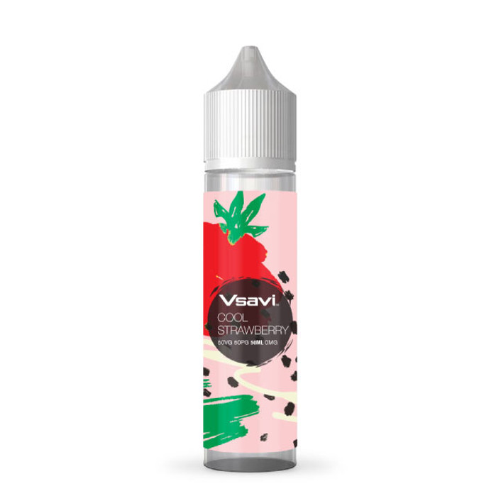 VSAVI Cool Strawberry E-Liquid Shortfill 50ml