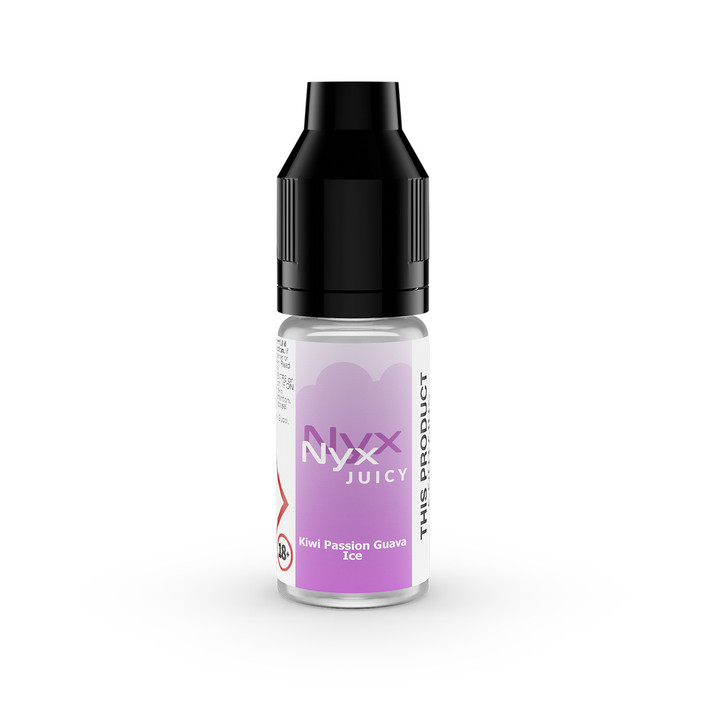 NYX Juicy Kiwi Passion Guava Ice Nic Salt E-Liquid