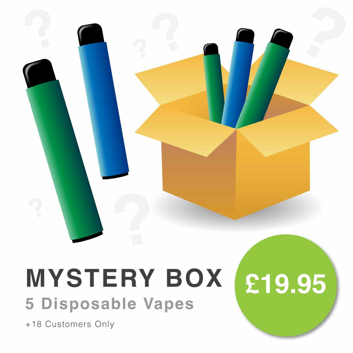 Disposable Vape Mystery Box 5 pack