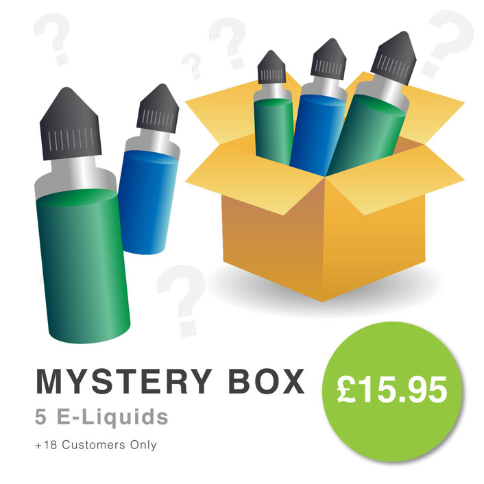 Mystery Box of 10ml Premium Brand E-Liquids 5 pack
