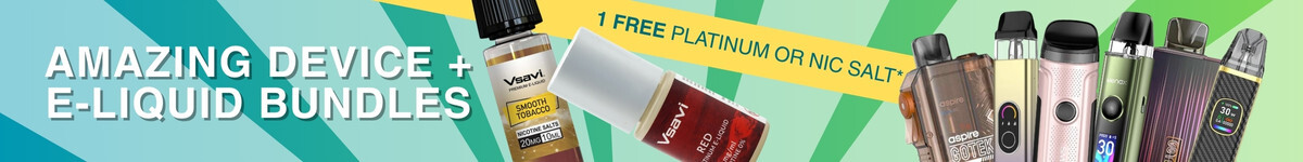 Device and Free Vsavi Platinum E-liquid or Nic Salt Offer