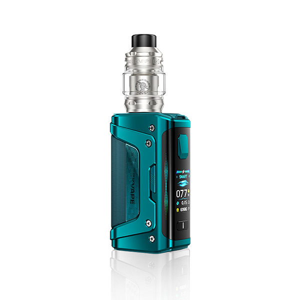 Geekvape Aegis Legend 5 Glacier Green on a white background