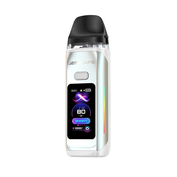 Geekvape Digi Max Moon Silver on a white background