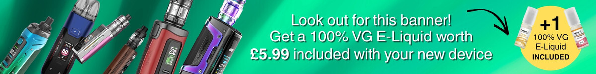 Vape Mods and 100% VG Bundle Offer