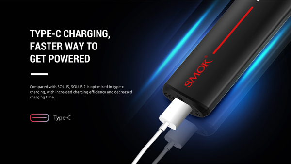 Smok Solus 2 With Type-C Fast Charging Cable