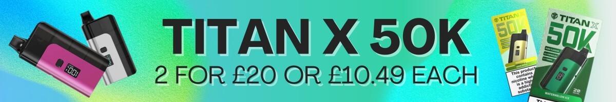 Titan X 50K 10.49 each or 2 for 20 pounds