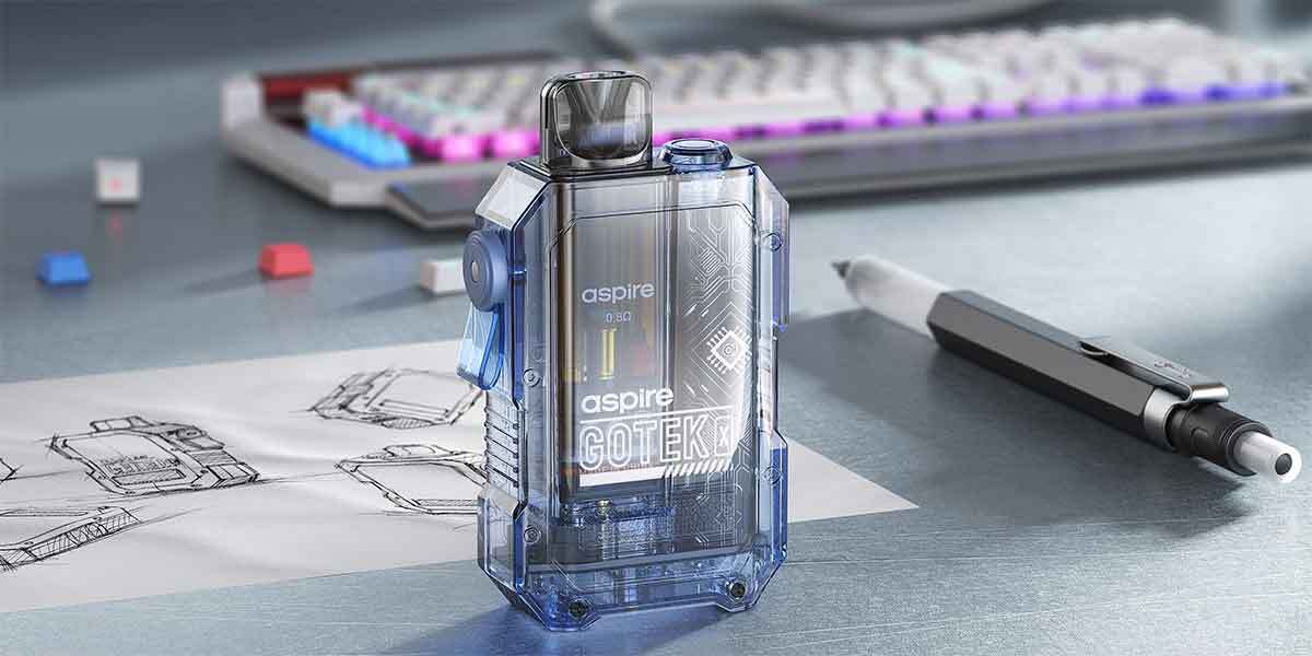 Aspire Gotek X Device On A Desk