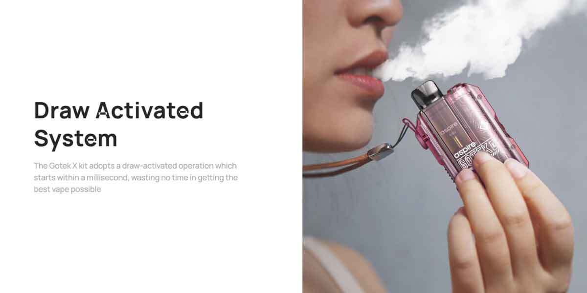 Aspire Gotek X Draw Activated