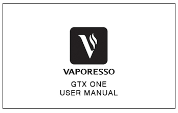 Vaporesso GTX One User Manual