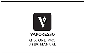 Vaporesso GTX One Pro User Manual