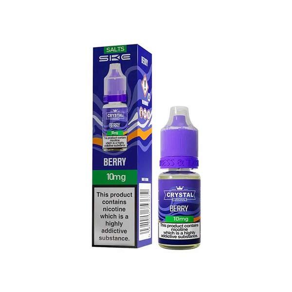 SKE Crystal original nic salt Berry 10ml bottle and box packaging