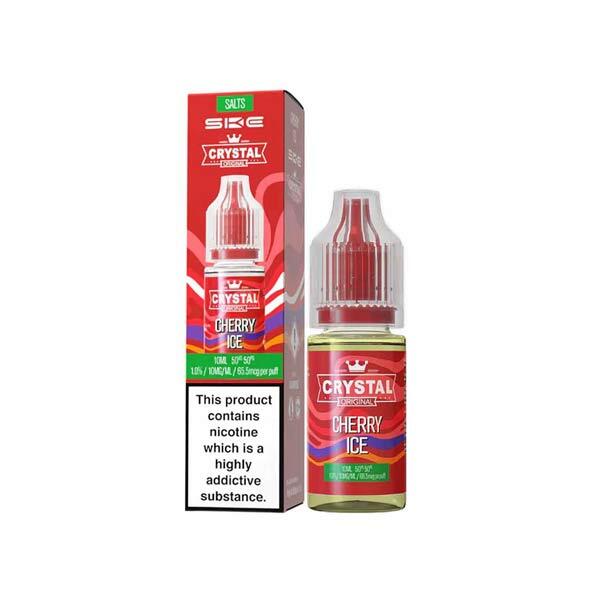 SKE Crystal original nic salt Cherry Ice 10ml bottle and box packaging