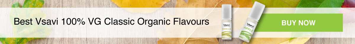 Collection of Vsavi 100% VG Classic Organic Vape Juice